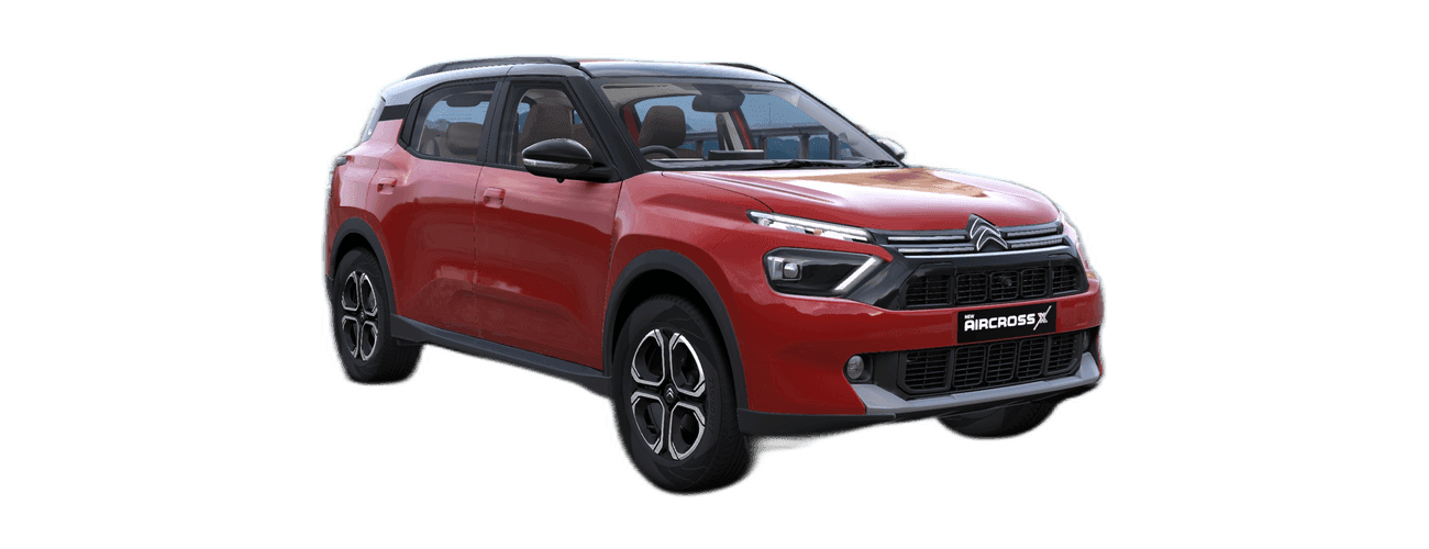 Citroen AircrossX in Garnet Red & Perla Nera Black