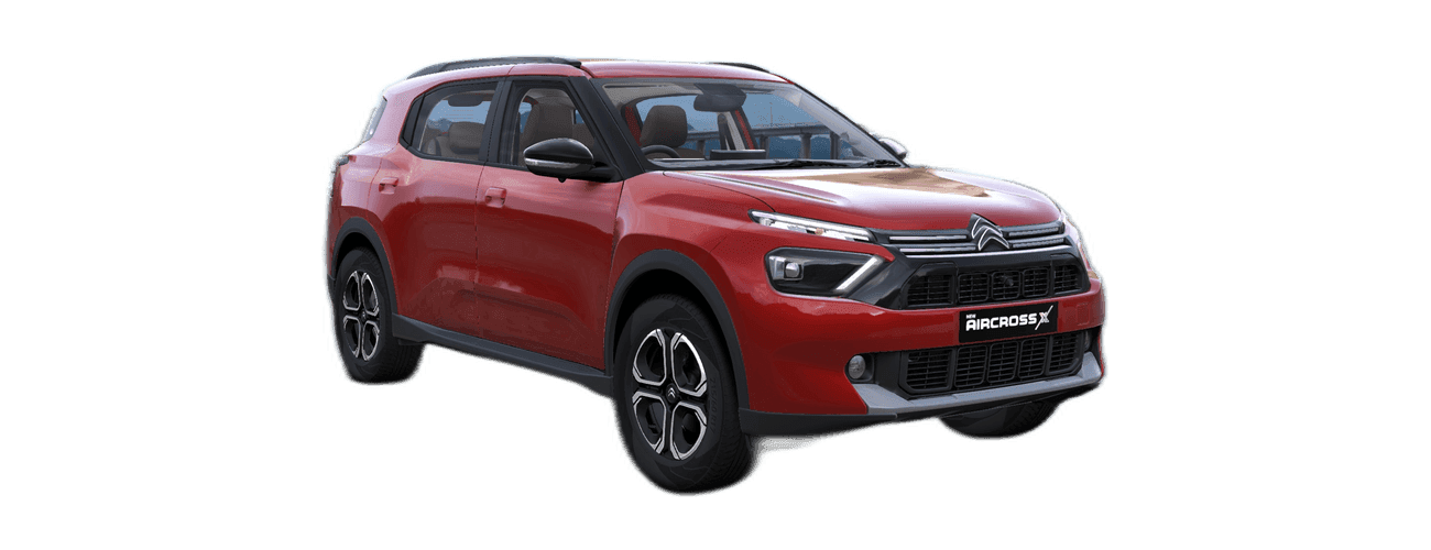 Citroen AircrossX in Garnet Red