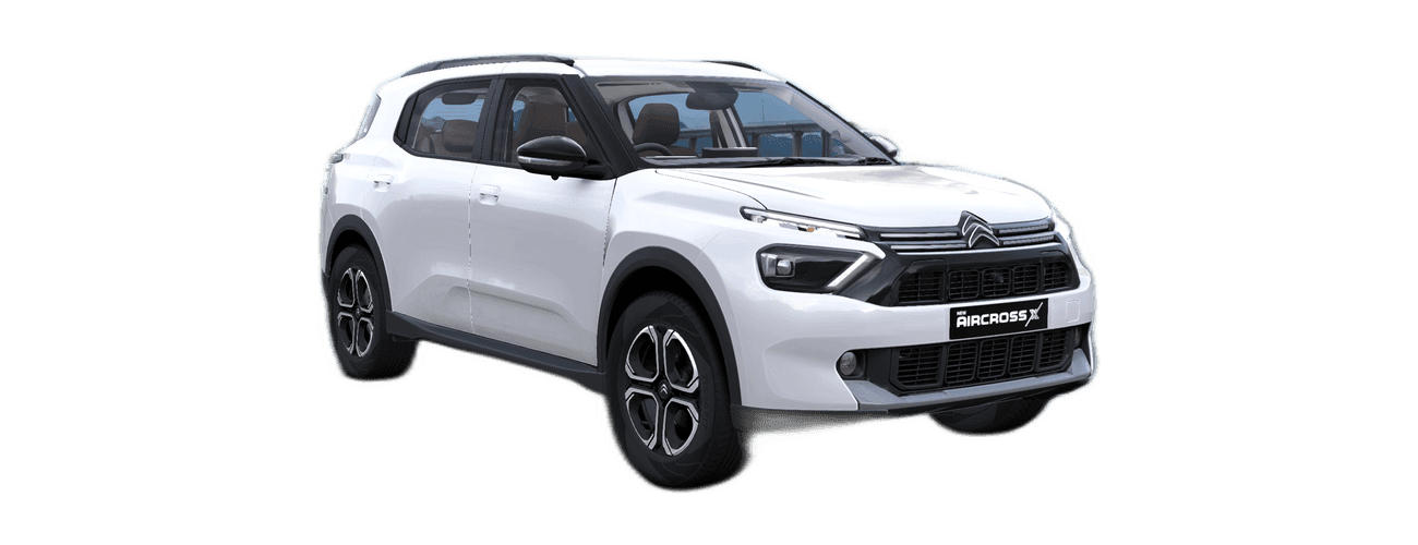 Citroen AircrossX in Polar White