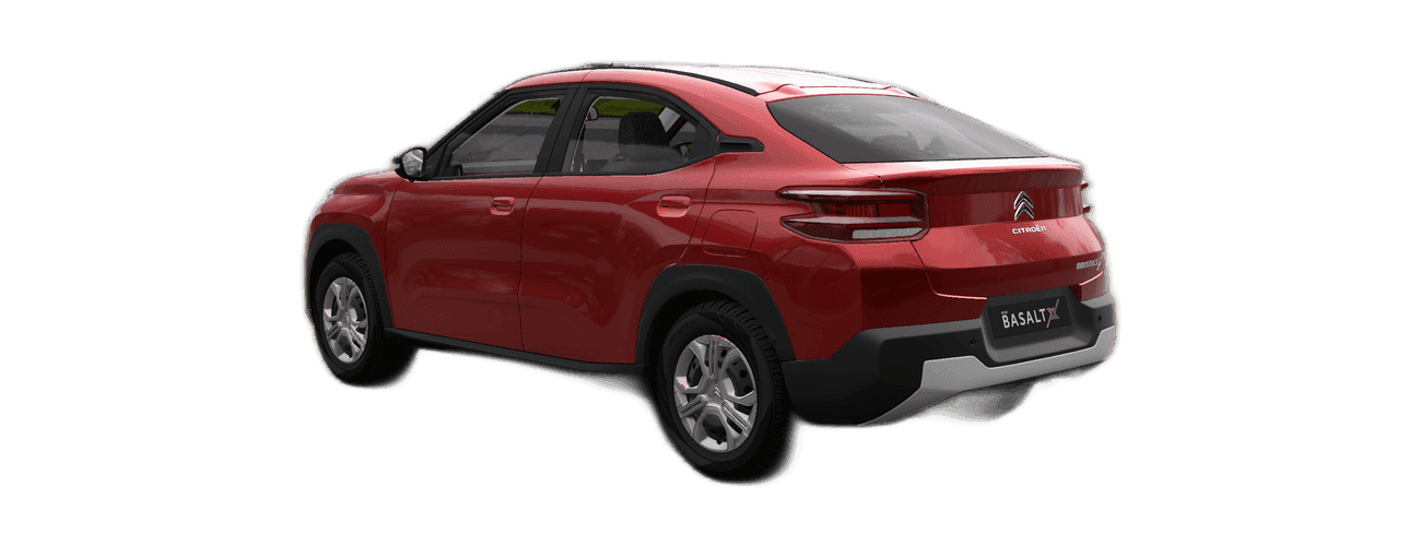 Citroen BasaltX in Garnet Red
