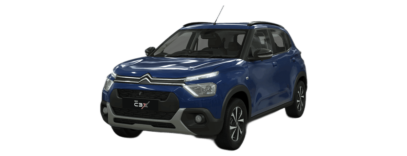 Citroen C3X in Cosmo Blue