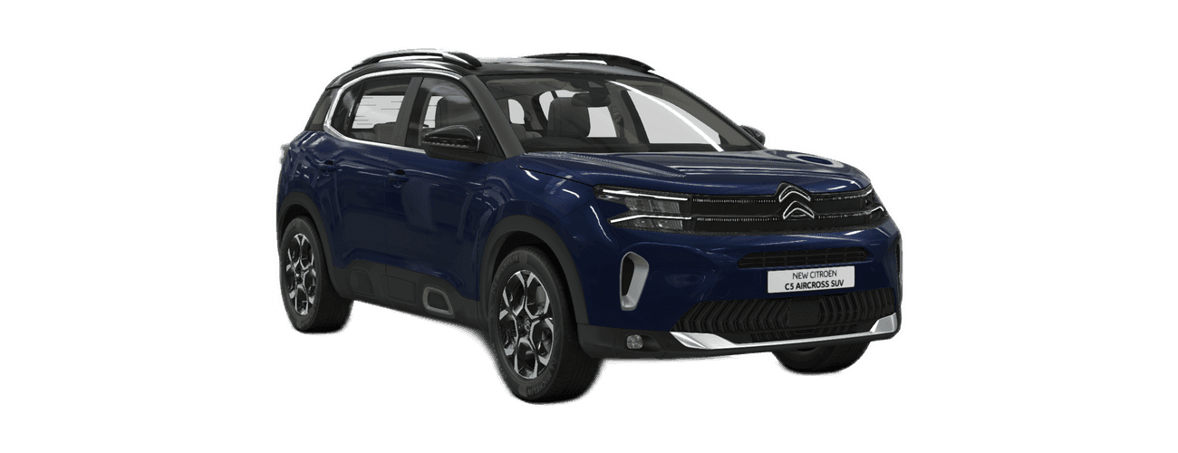 Citroen C5 Aircross in Eclipse Blue & Black