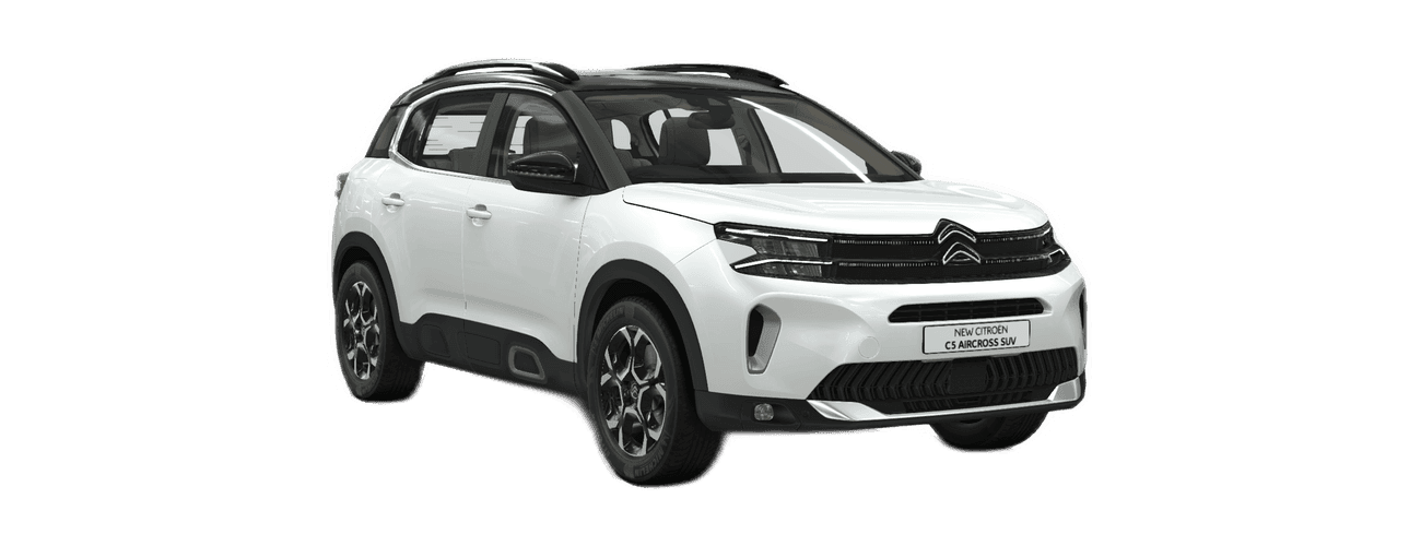 Citroen C5 Aircross in Pearl White & Black