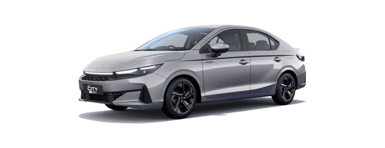 Honda City in Lunar Silver Metallic