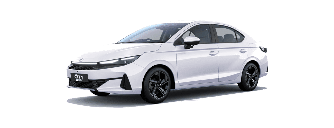 Honda City in Platinum White Pearl