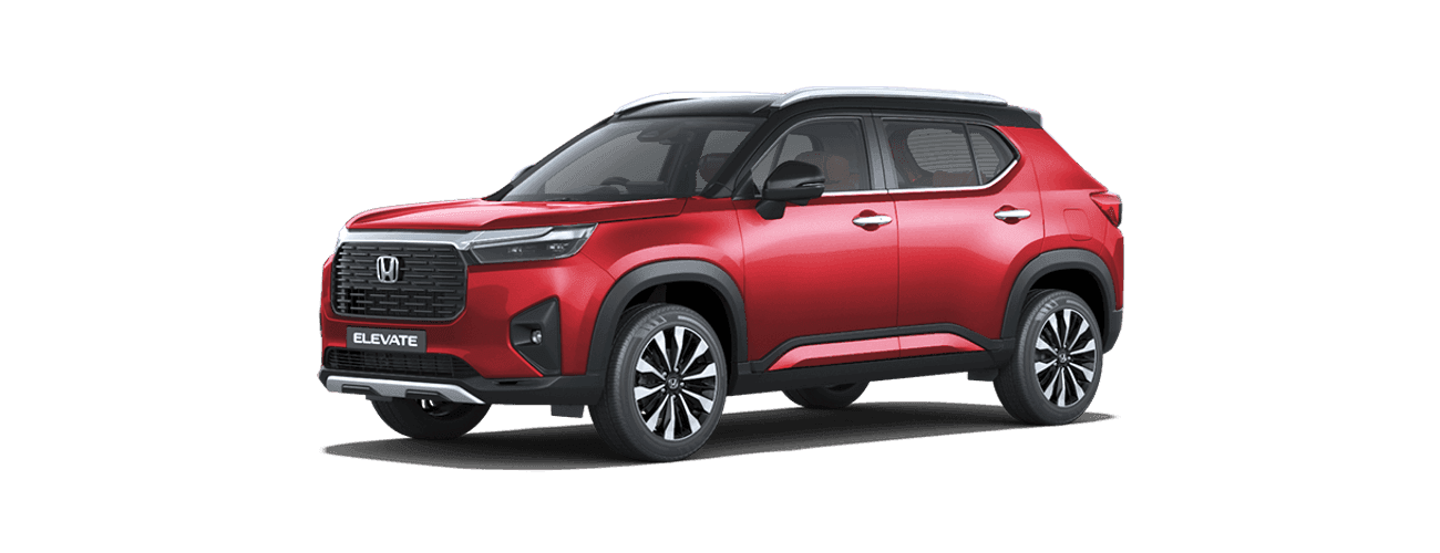 Honda Elevate in Radiant Red Metallic with Crystal Black Pearl Roof