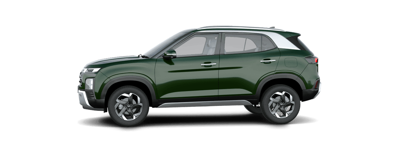 Hyundai Creta in Robust Emerald Pearl