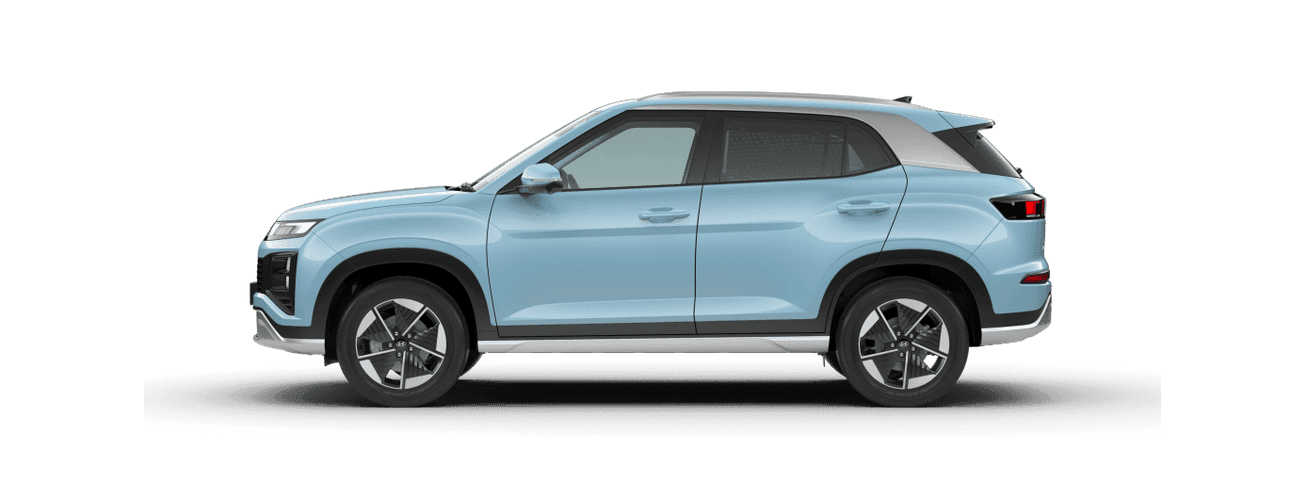 Hyundai Creta Electric in Ocean Blue