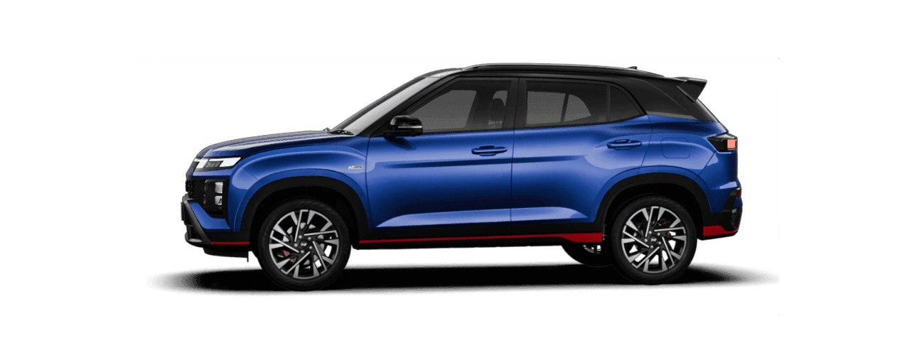 Hyundai Creta N Line in Thunder Blue