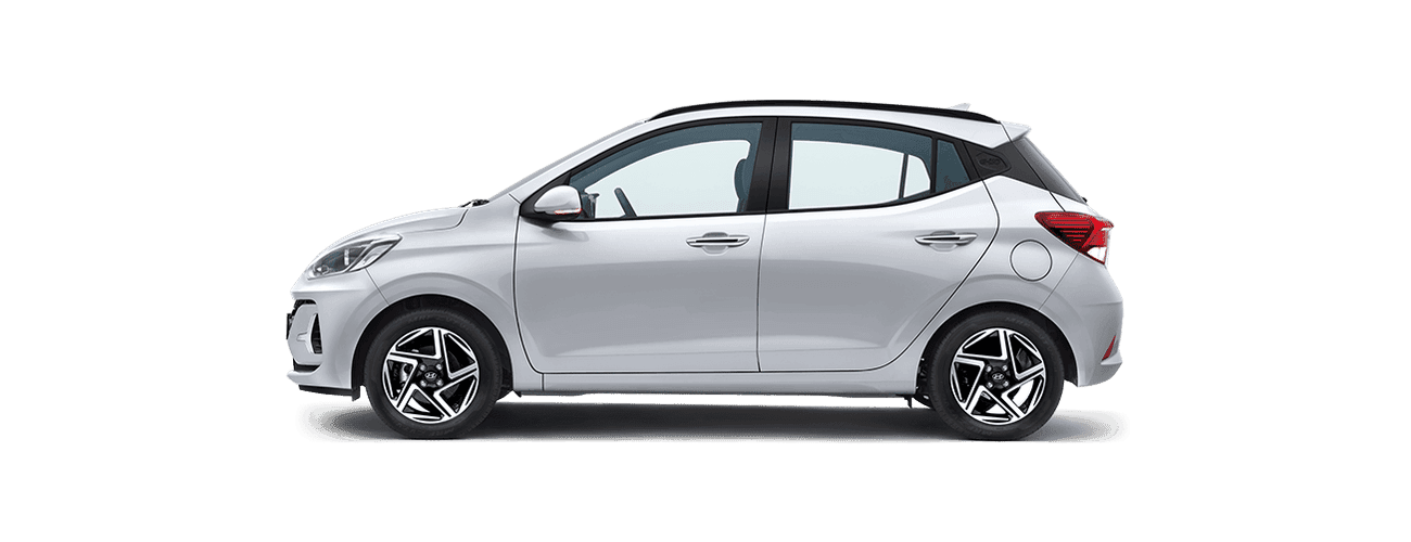 Hyundai Grand i10 Nios in Typhoon Silver