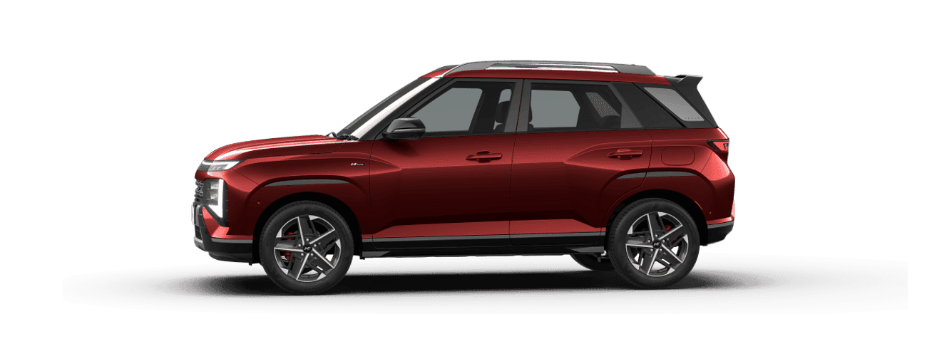 Hyundai Venue N Line in Dragon Red