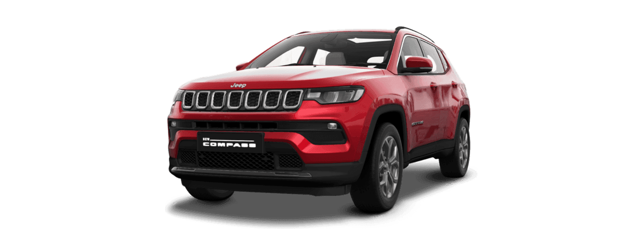 Jeep Compass in Exotica Red