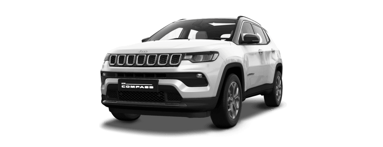 Jeep Compass in Pearl White