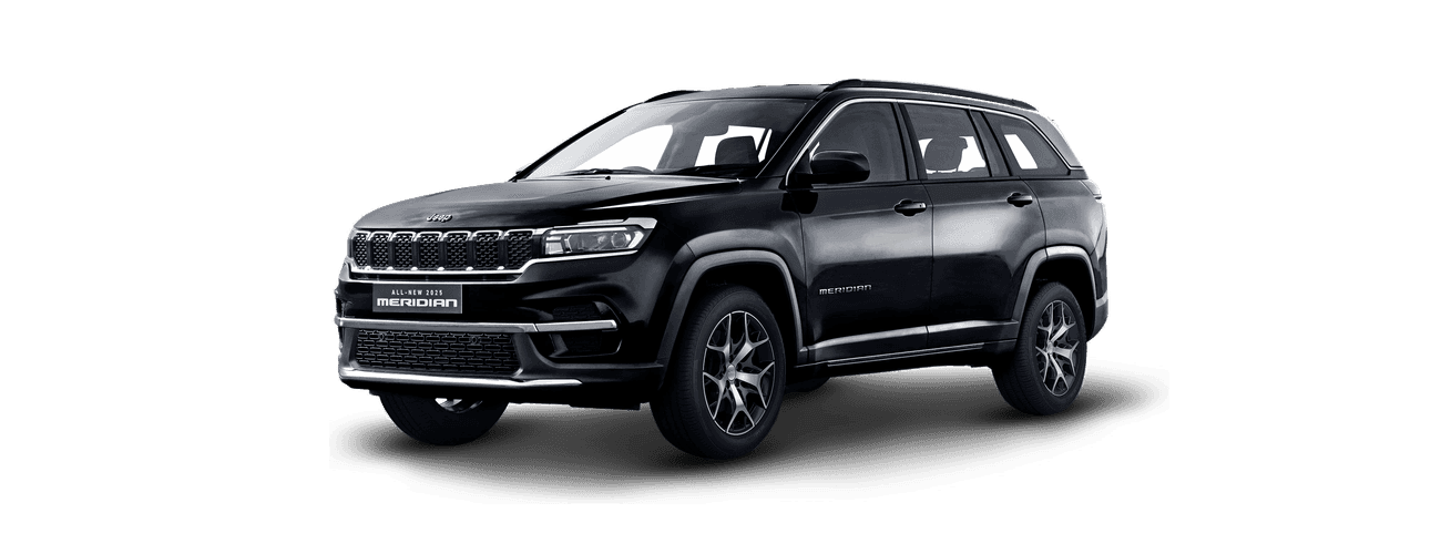 Jeep Meridian in Brilliant Black