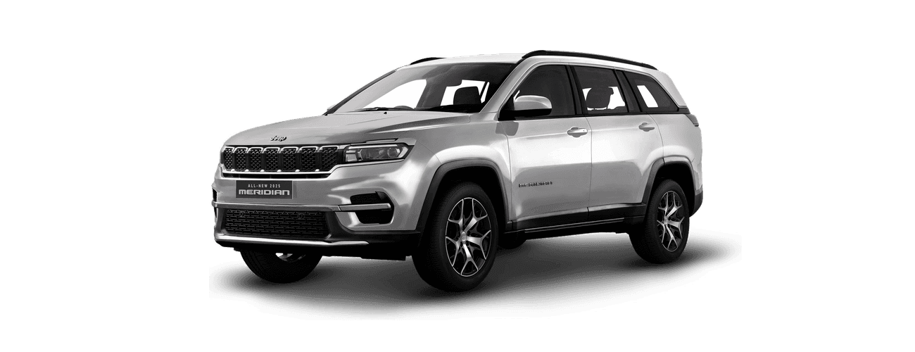 Jeep Meridian in Silvery Moon & Black Roof