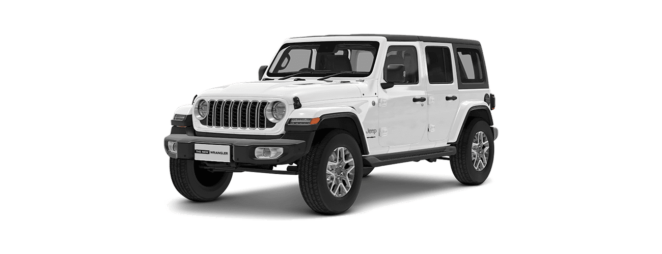 Jeep Wrangler in Bright White