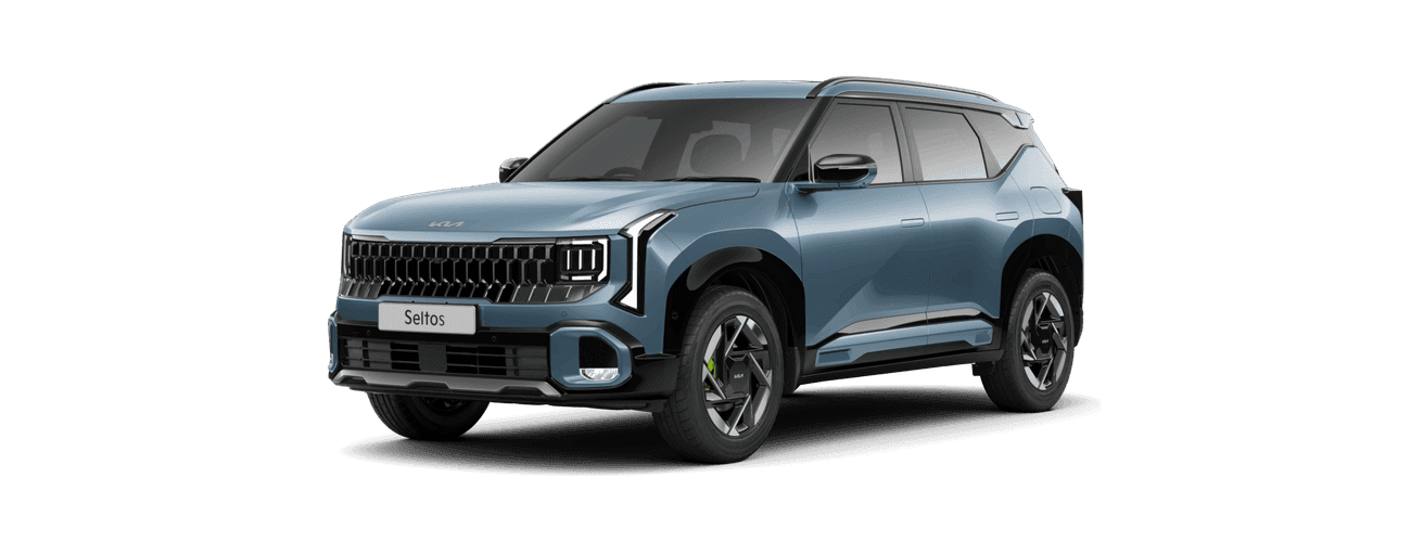 Kia Seltos in Frost Blue