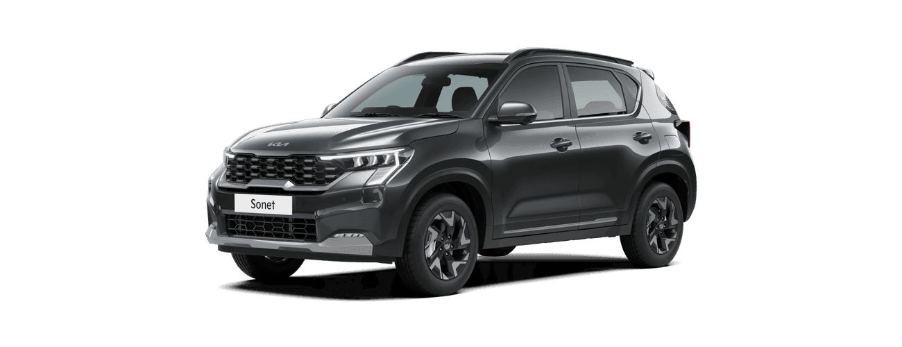 Kia Sonet in Gravity Grey