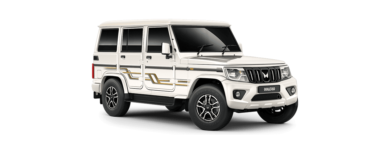 Mahindra Bolero in Diamond White