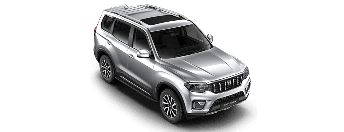 Mahindra Scorpio-N in Dazzling Silver