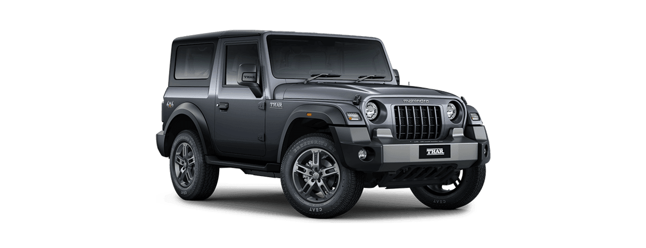 Mahindra Thar in Galaxy Grey