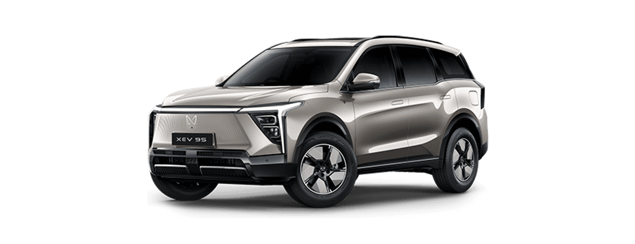 Mahindra XEV 9S in Desert Myst