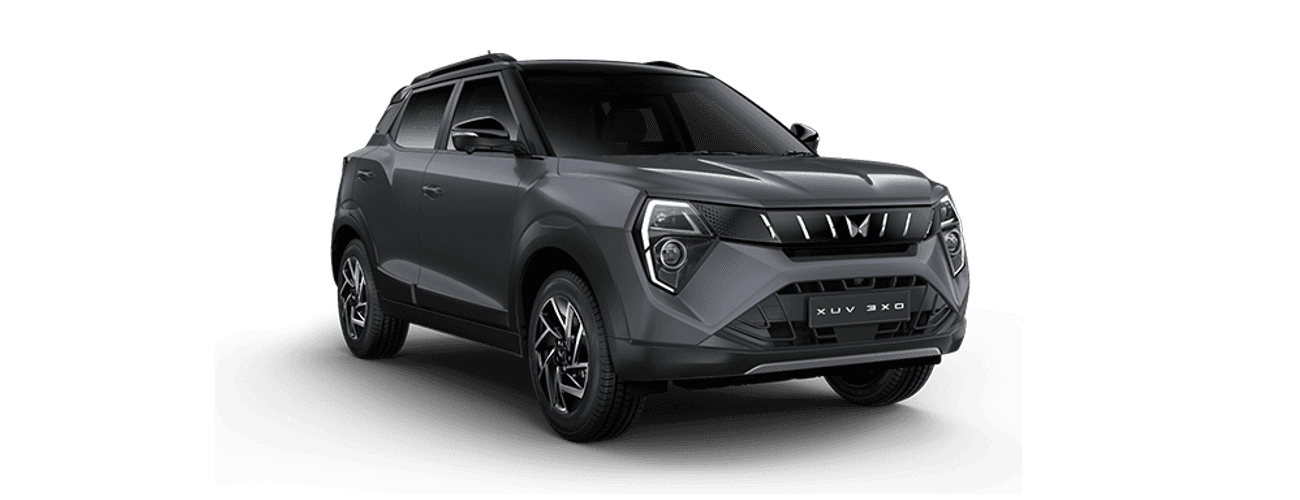 Mahindra XUV 3XO in Galaxy Grey