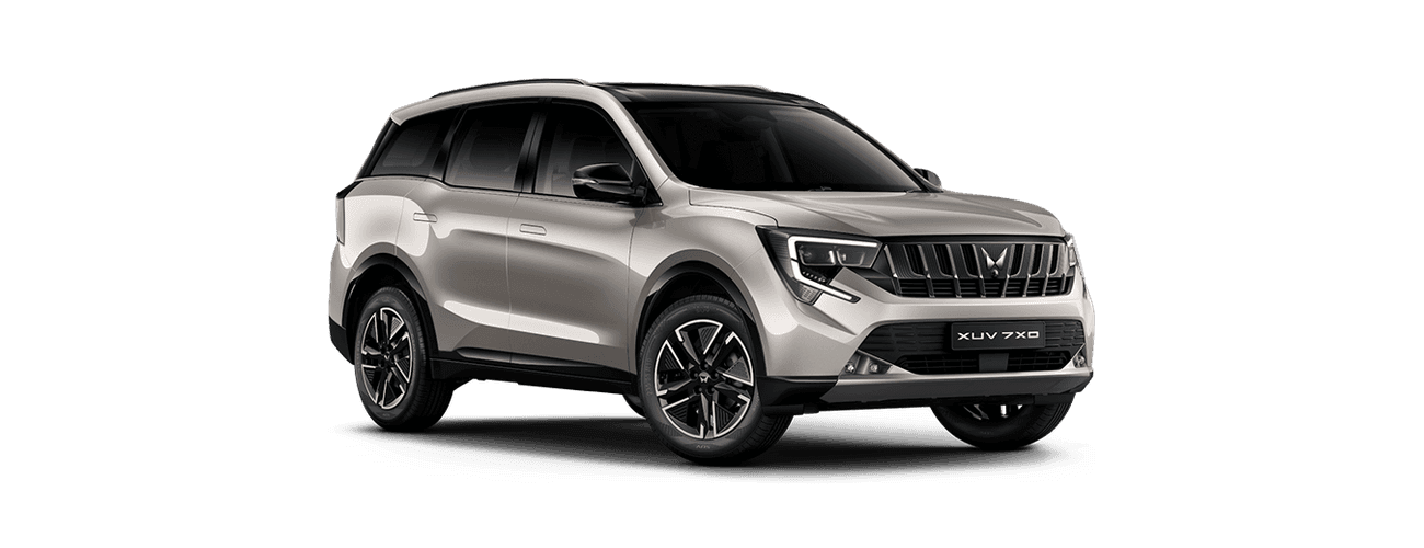 Mahindra XUV 7XO in Desert Myst