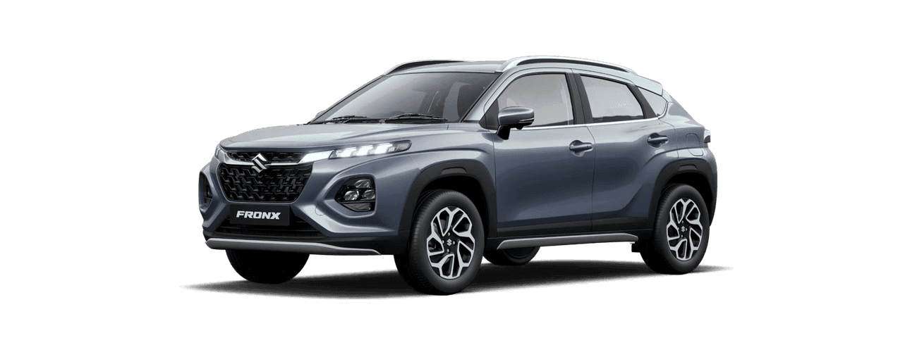 Maruti Suzuki Fronx in Splendid Silver