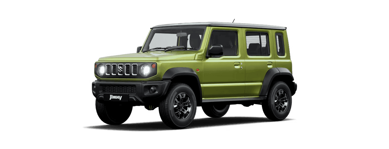Maruti Suzuki Jimny in Kinetic Yellow