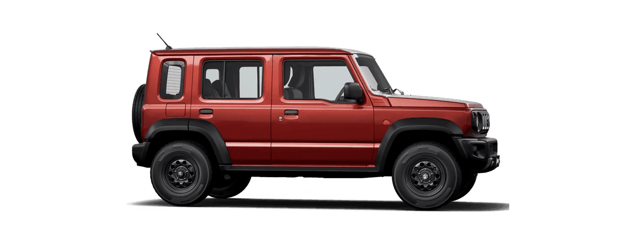 Maruti Suzuki Jimny in Sizzling Red