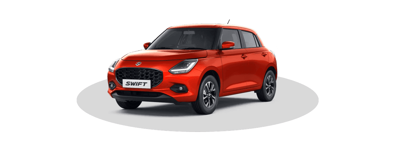 Maruti Suzuki Swift in Sizzling Red