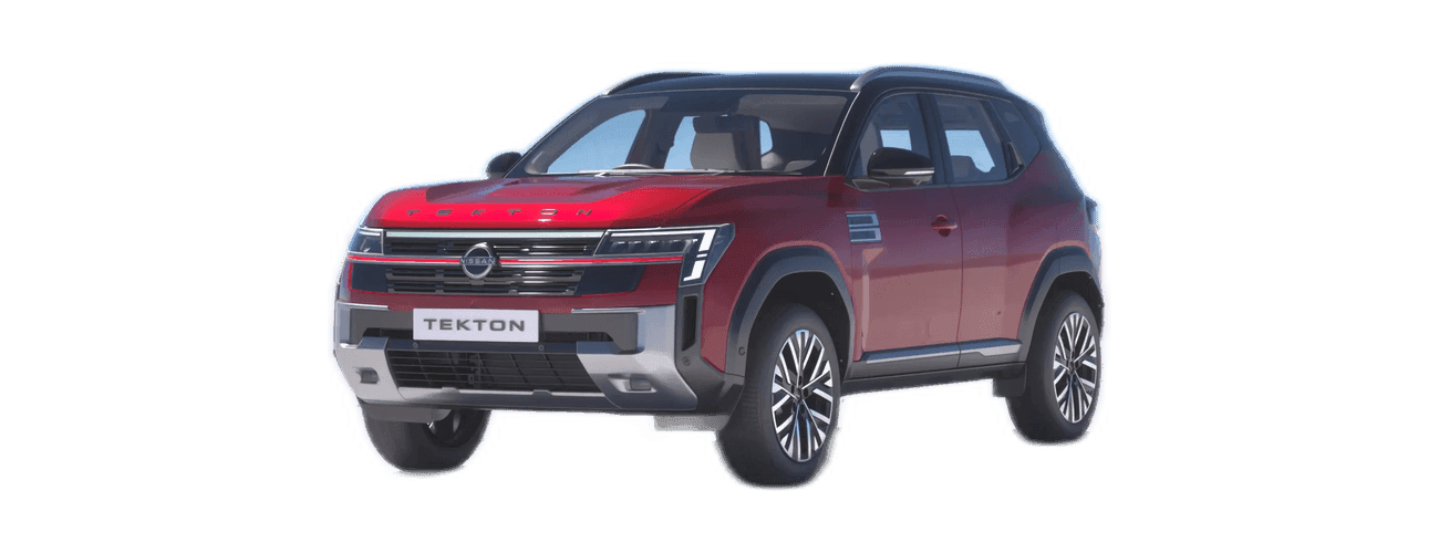 Nissan Tekton in Flare Garnet Red & Onyx Black