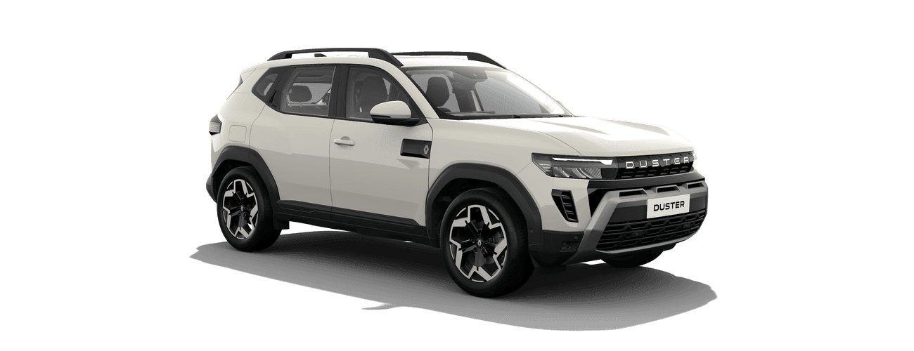 Renault Duster in Pearl White