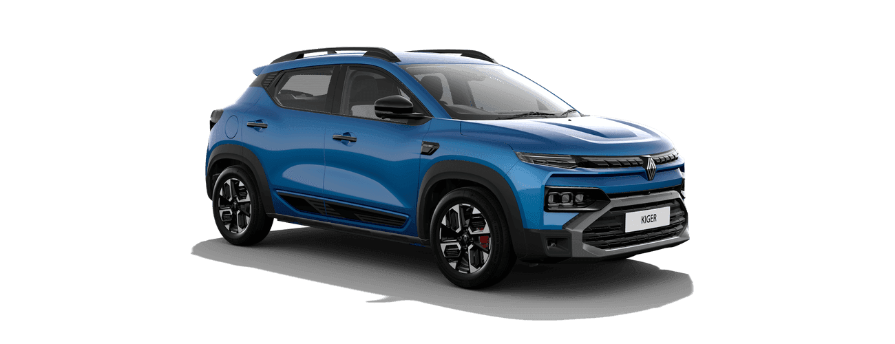 Renault Kiger in Caspian Blue