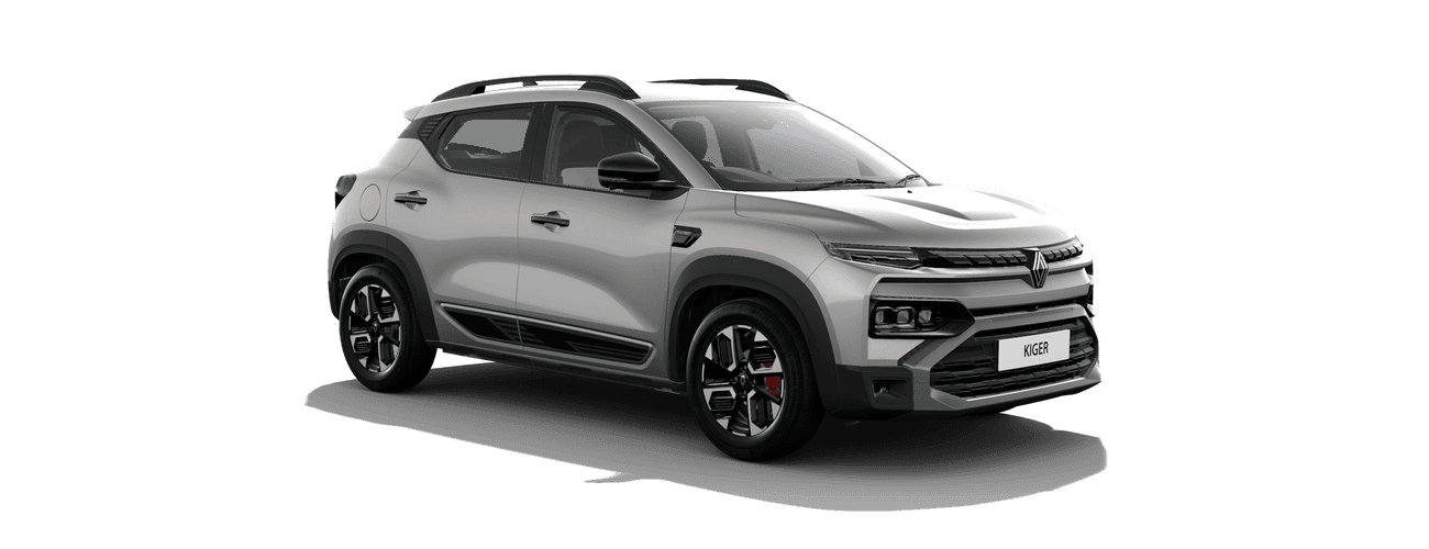 Renault Kiger in Moonlight Silver