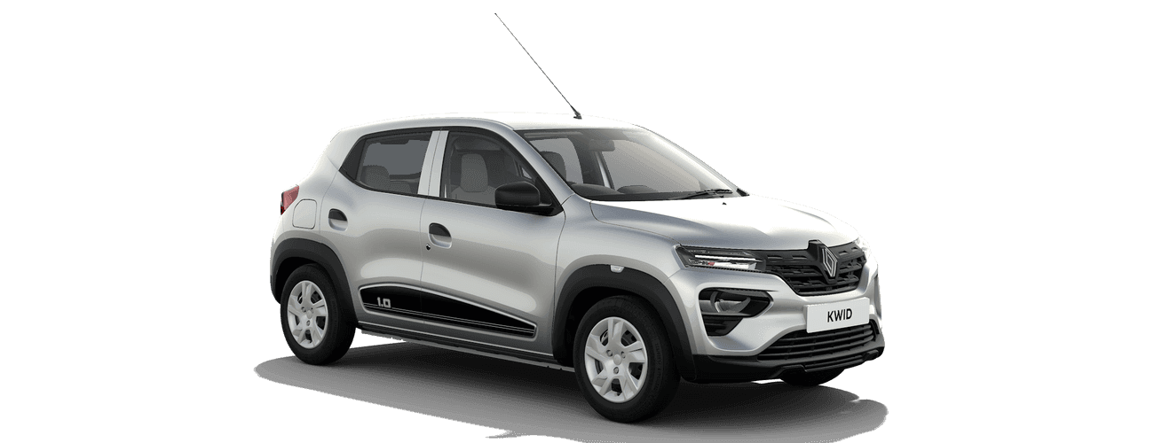 Renault Kwid in Moonlight Silver