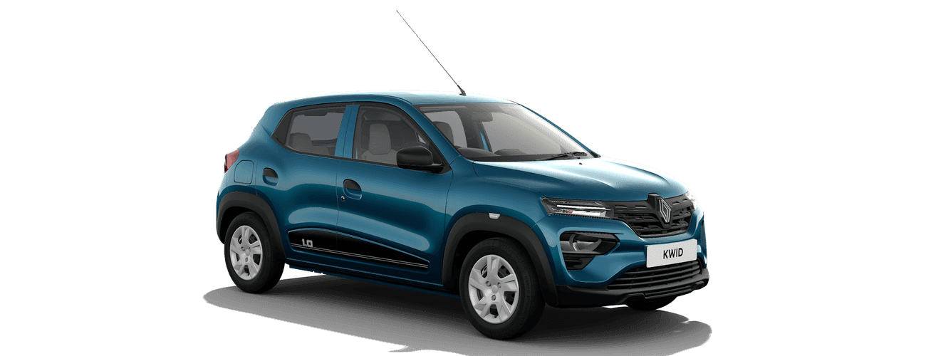 Renault Kwid in Zanskar Blue