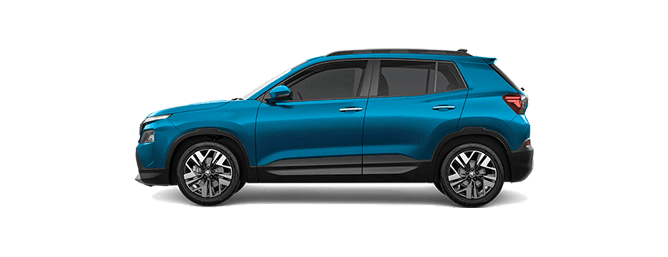 Skoda Kylaq in Lava Blue