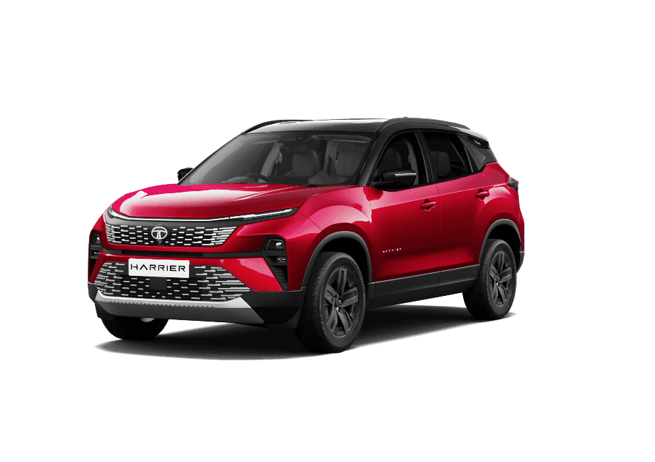 Tata Harrier in Nitro Crimson