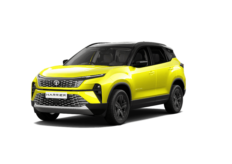 Tata Harrier in Sunlit Yellow