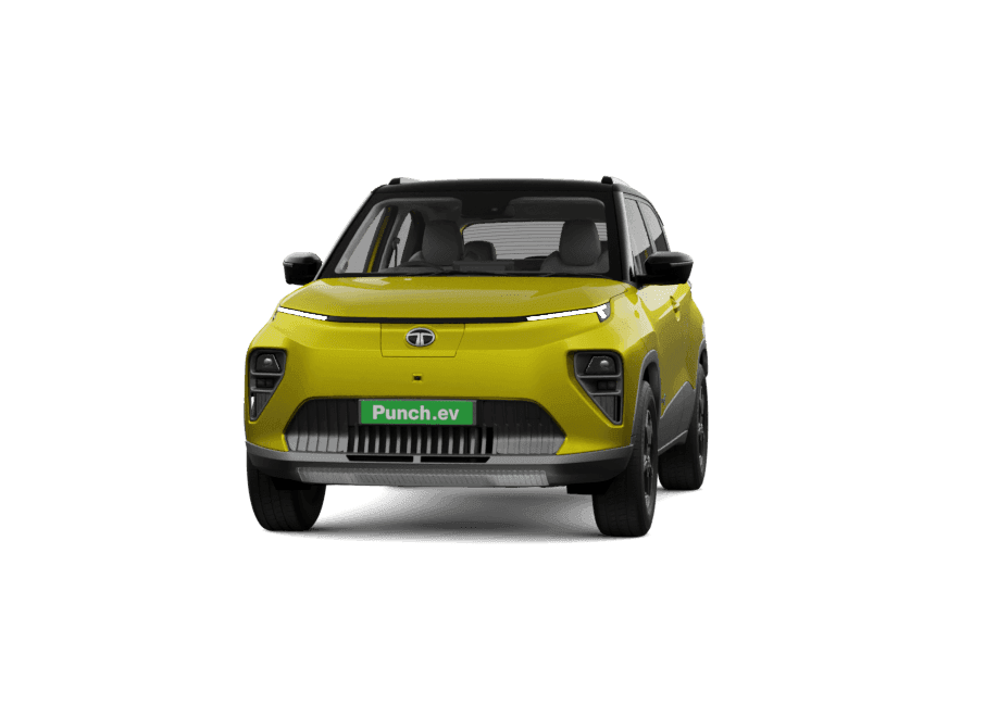 Tata Punch EV in Fearless Yellow