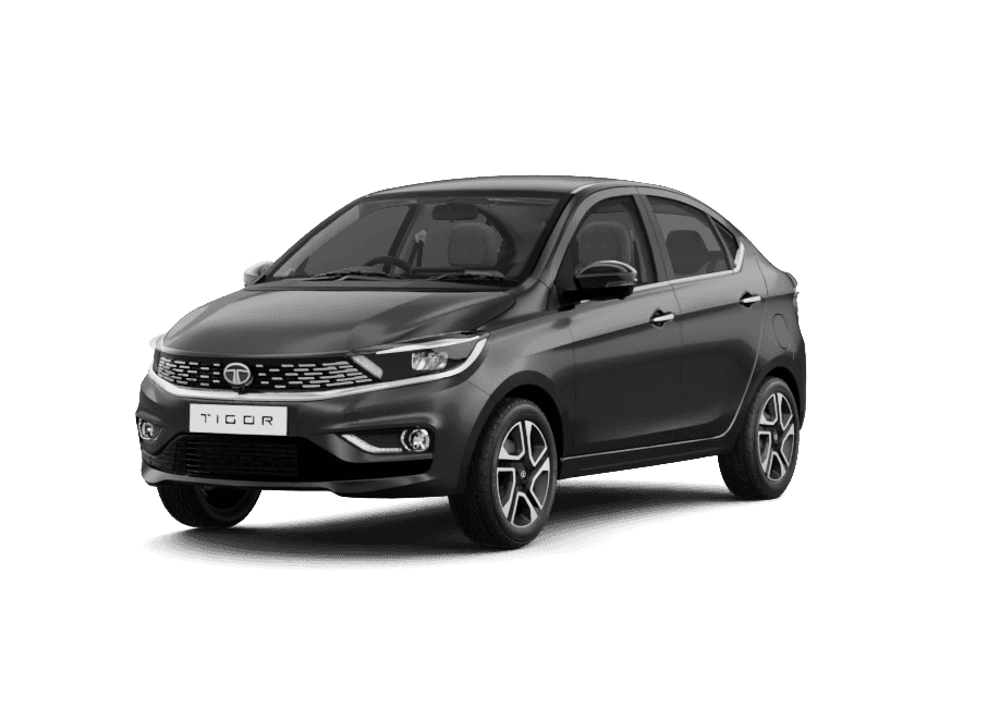 Tata Tigor in Daytona Grey