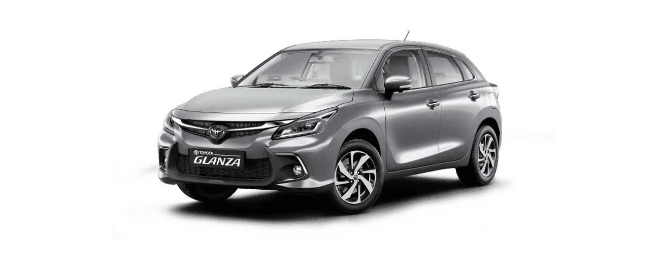 Toyota Glanza in Enticing Silver