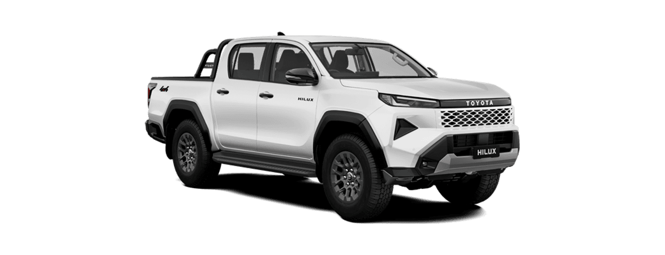 Toyota Hilux in Super White