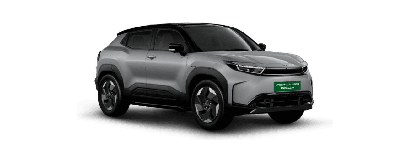 Toyota Urban Cruiser eBella in Enticing Silver Dual Tone