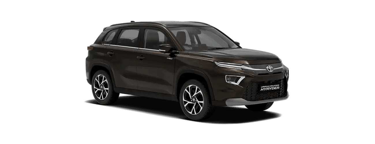 Toyota Urban Cruiser Hyryder in Cave Black