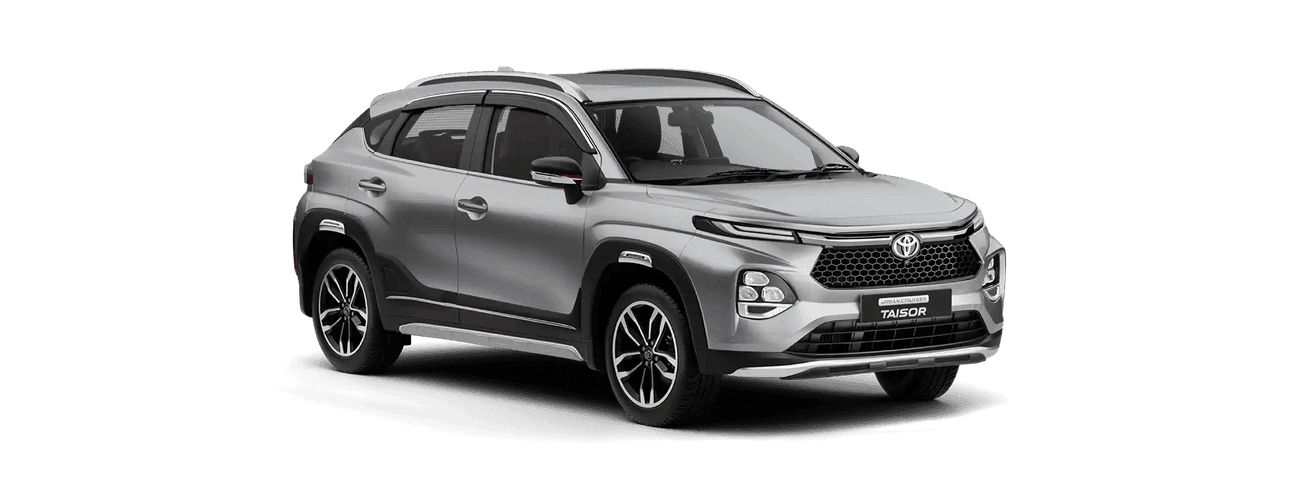 Toyota Urban Cruiser Taisor in Enticing Silver