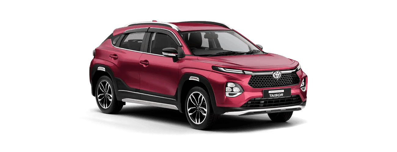 Toyota Urban Cruiser Taisor in Sportin Red