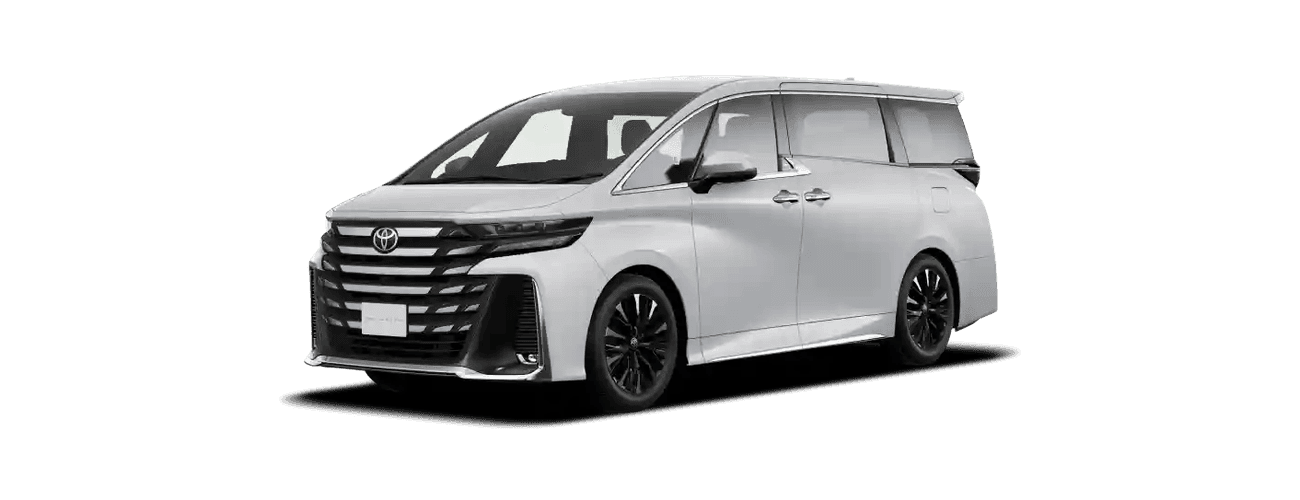 Toyota Vellfire in Platinum White Pearl